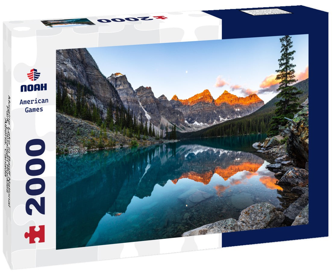 Moraine Lake in Banff National Park, Canadian Rockies, Alberta, Canada 2000pc Puzzle