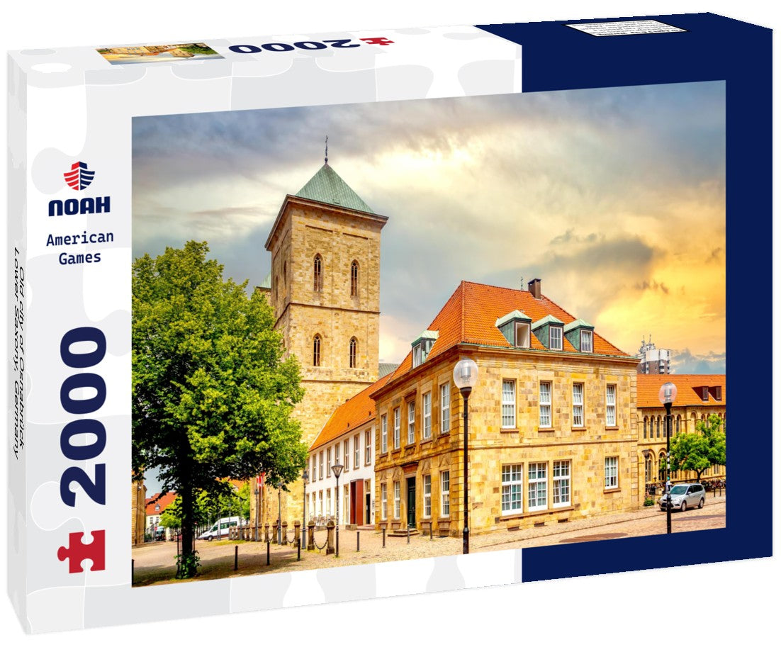 Old city of Osnabrück, Lower Saxony, Germany 2000pc Puzzle