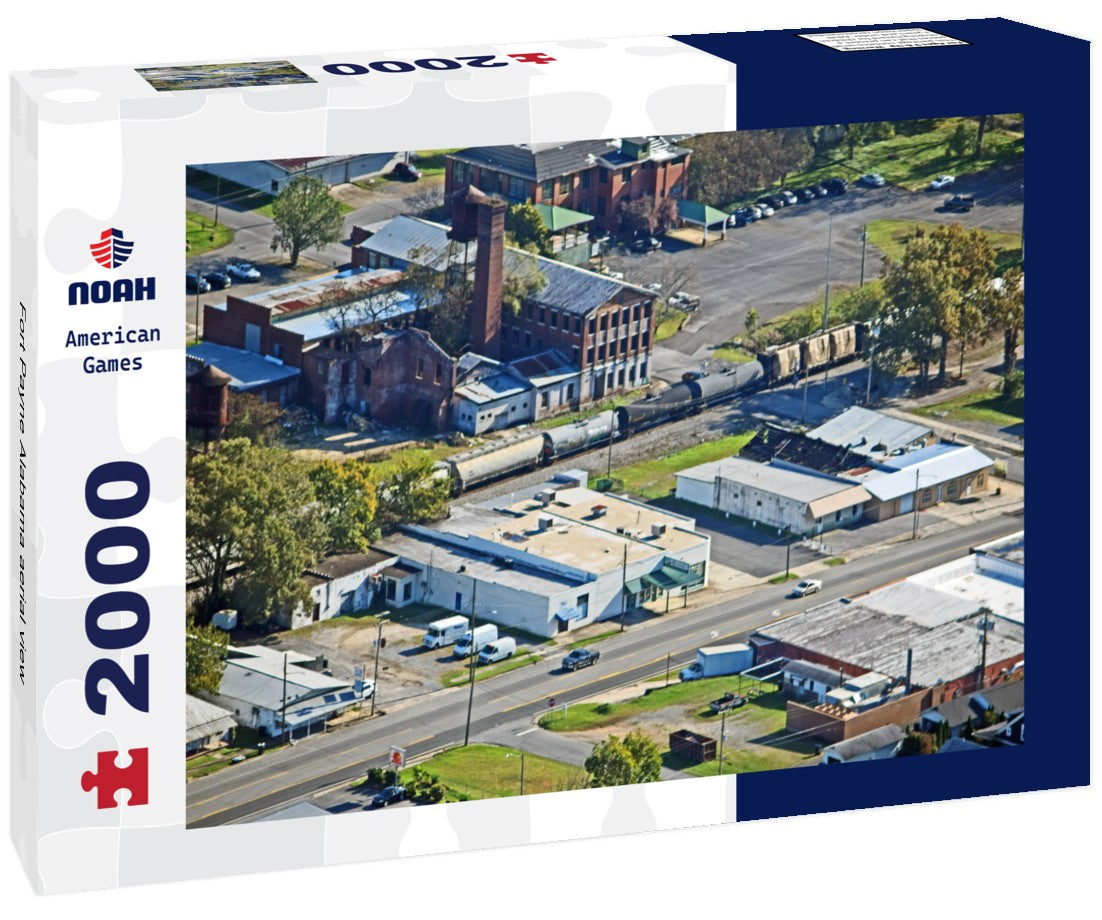 Fort Payne Alabama aerial view 2000pc Puzzle