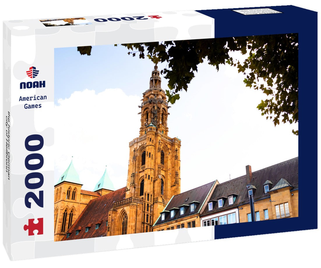 the historic German city of Heilbronn 2000pc Puzzle