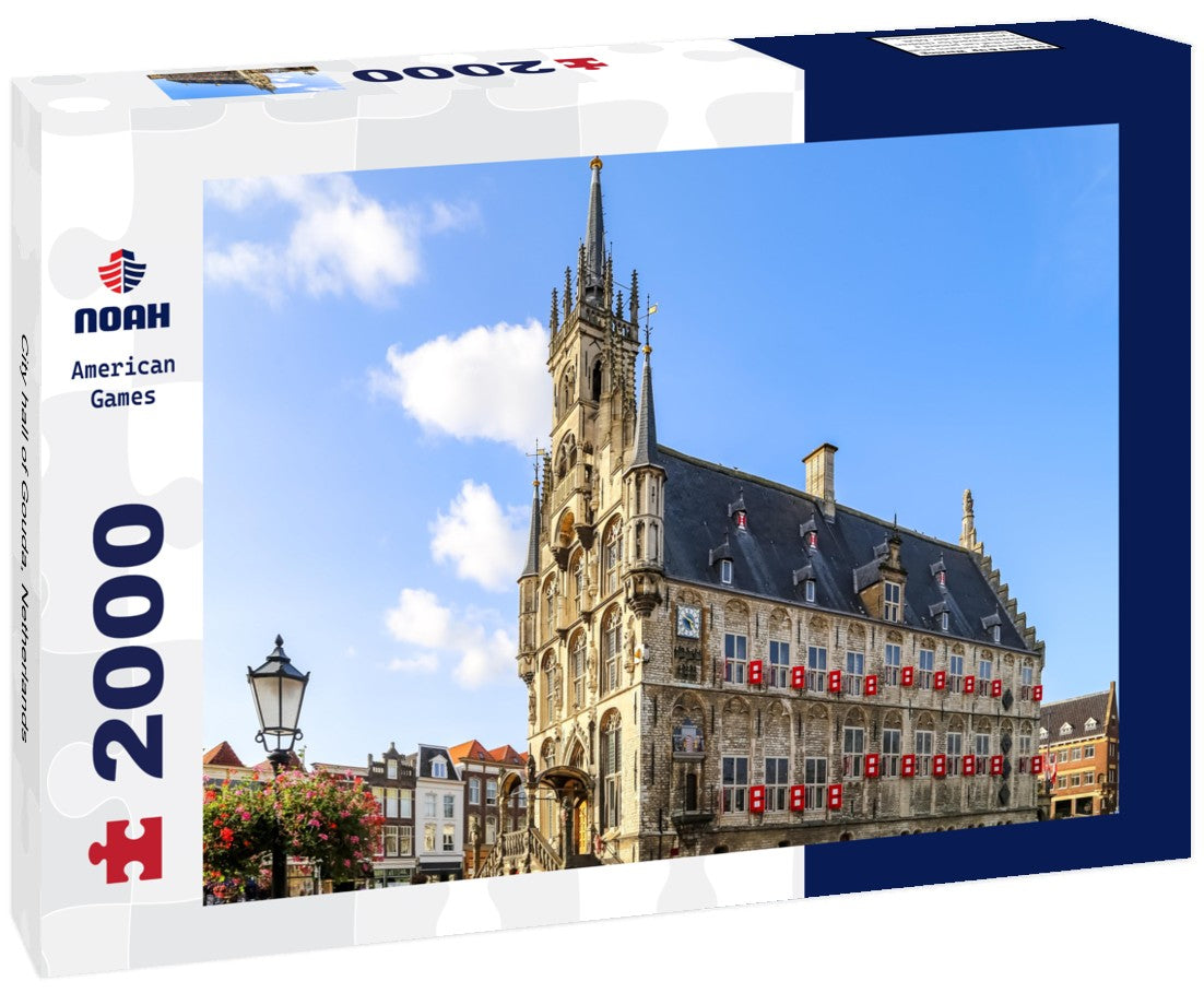 City hall of Gouda, Netherlands 2000pc Puzzle