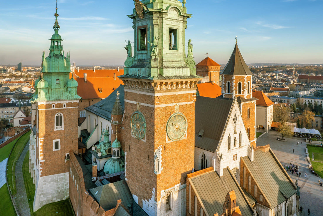 Historic Royal Castle Wawel in Krakow at sunset, Poland 2000pc Puzzle