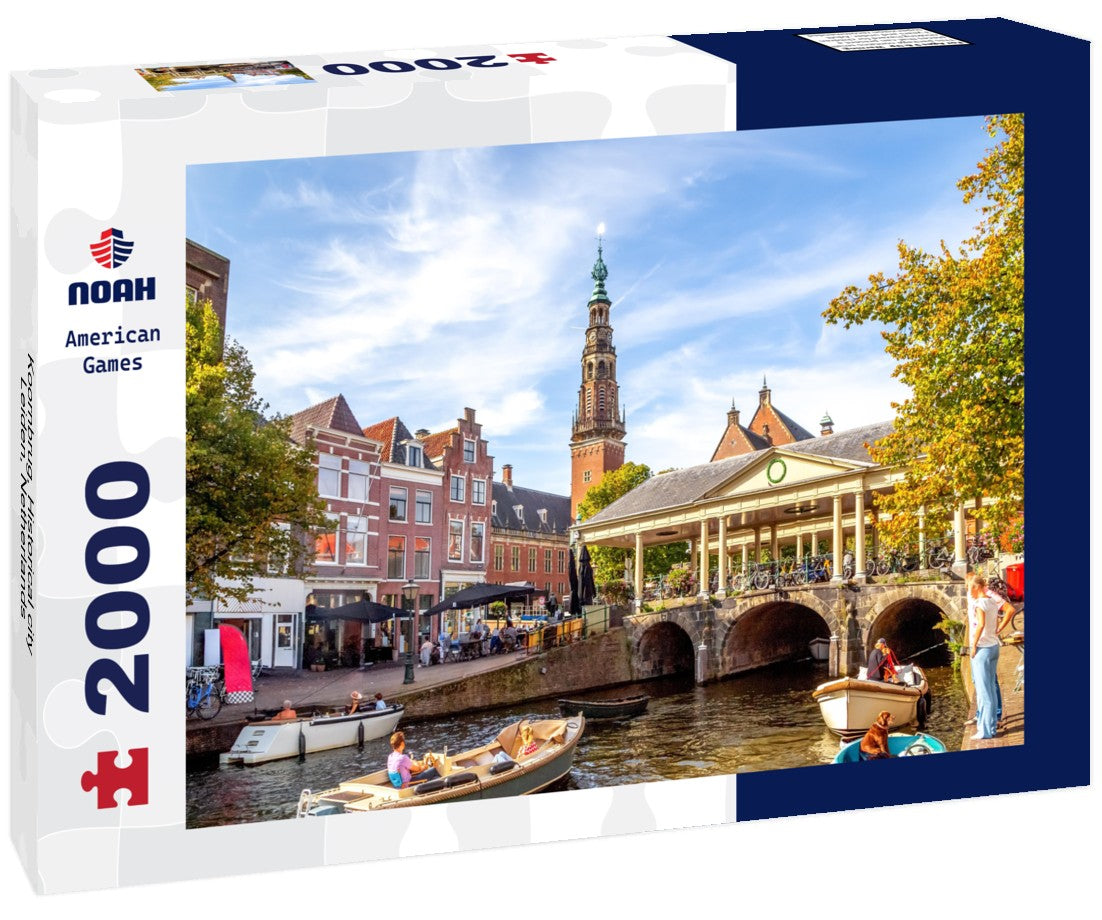 Koornbrug, Historical city, Leiden, Netherlands 2000pc Puzzle