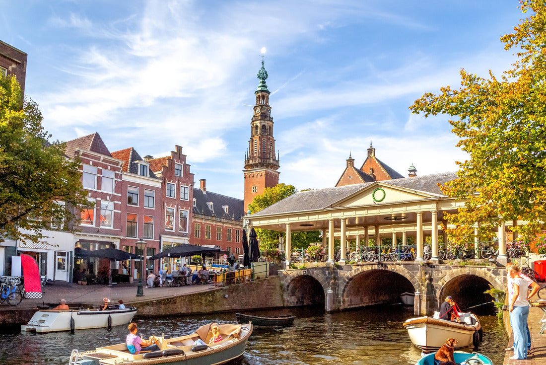 Koornbrug, Historical city, Leiden, Netherlands 2000pc Puzzle