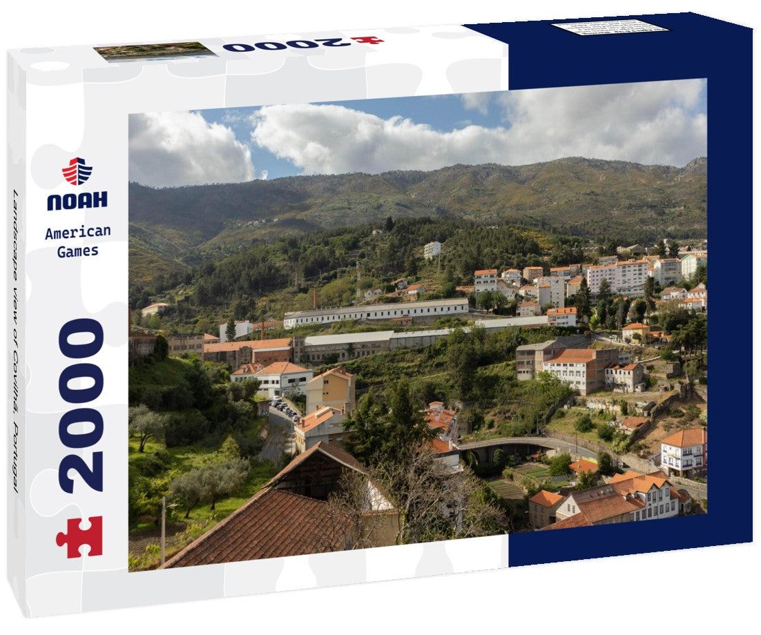 Landscape view of Covilhã, Portugal 2000pc Puzzle