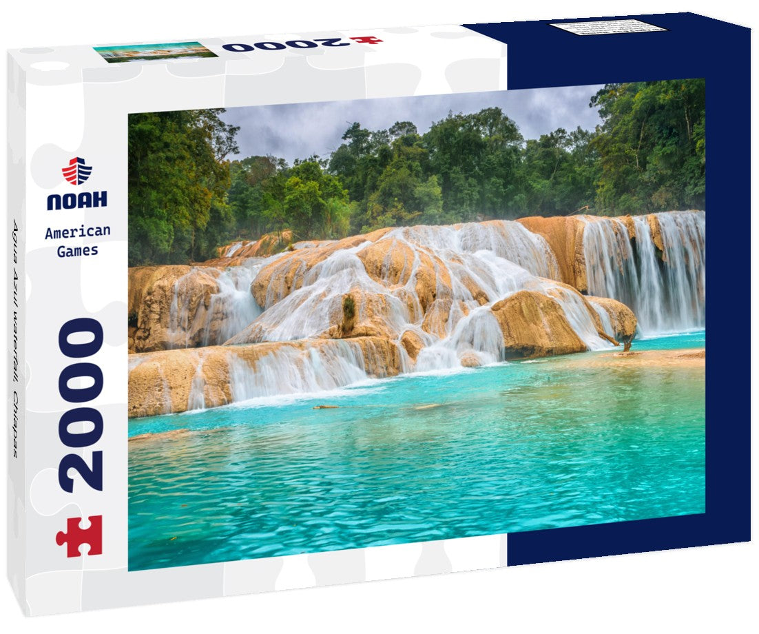 Noah Jigsaw Puzzle Agua Azul waterfall, Chiapas 2000 pieces