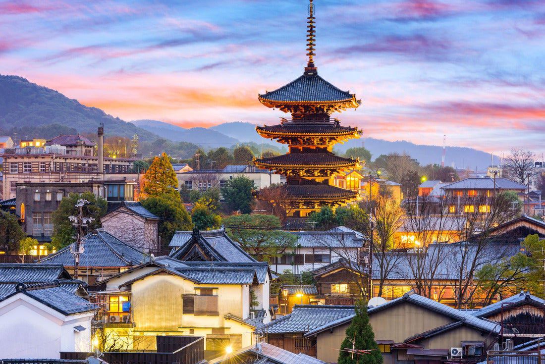 Kyoto, Japan cityscape in Higashiyama historic district 2000pc Puzzle