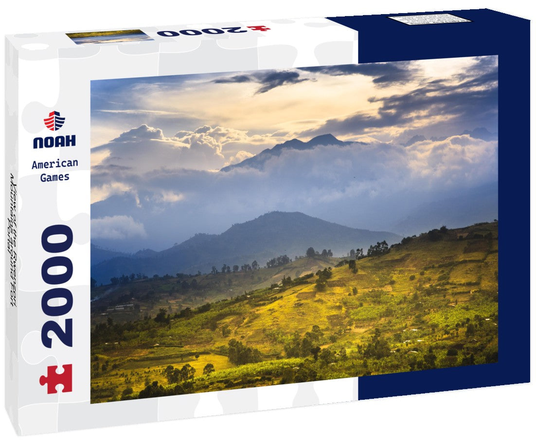 Noah Jigsaw Puzzle View of the Rwenzori Mountains around Fort Portal - Uganda 2000 pieces