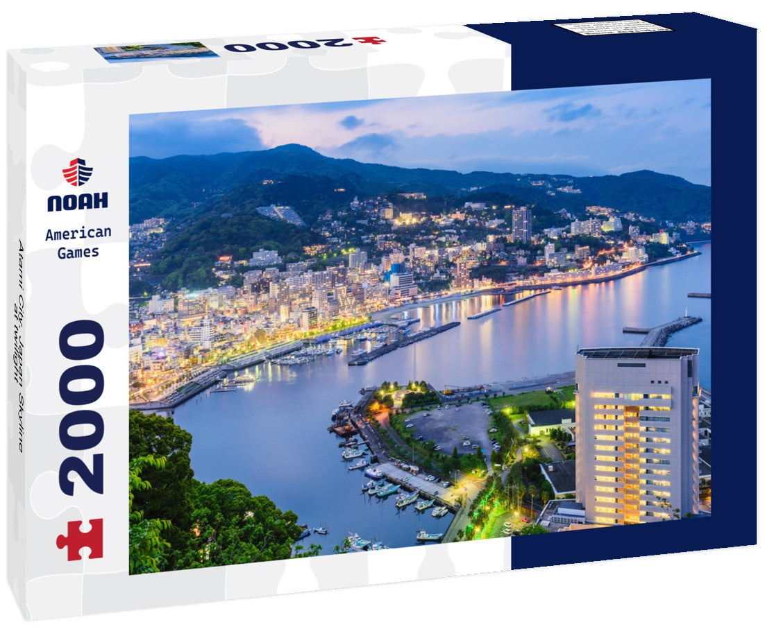 Noah Jigsaw Puzzle Atami City, Japan Skyline at twilight 2000 pieces