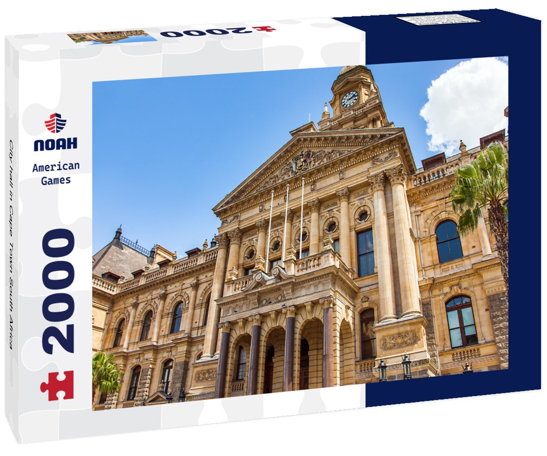 Noah Jigsaw Puzzle City hall in Cape Town South Africa 2000 pieces