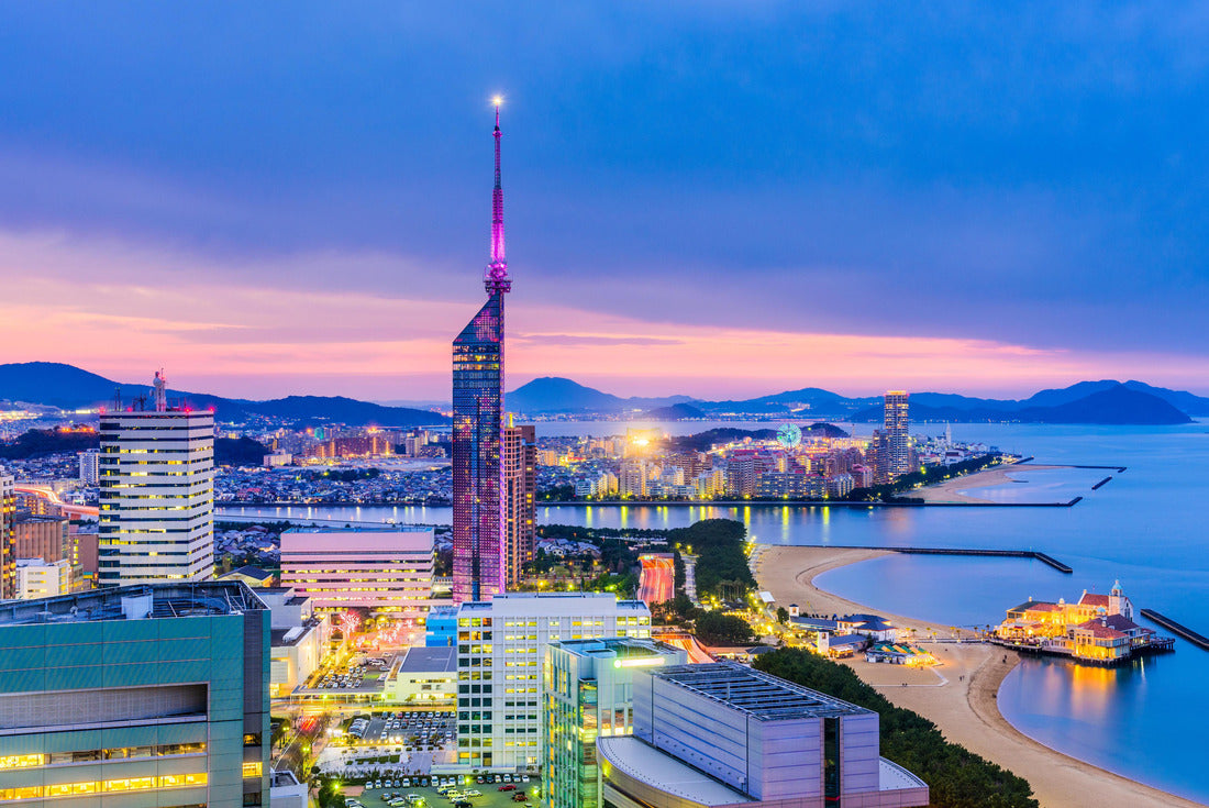 Noah Jigsaw Puzzle Fukuoka, Japan downtown city skyline 2000 pieces