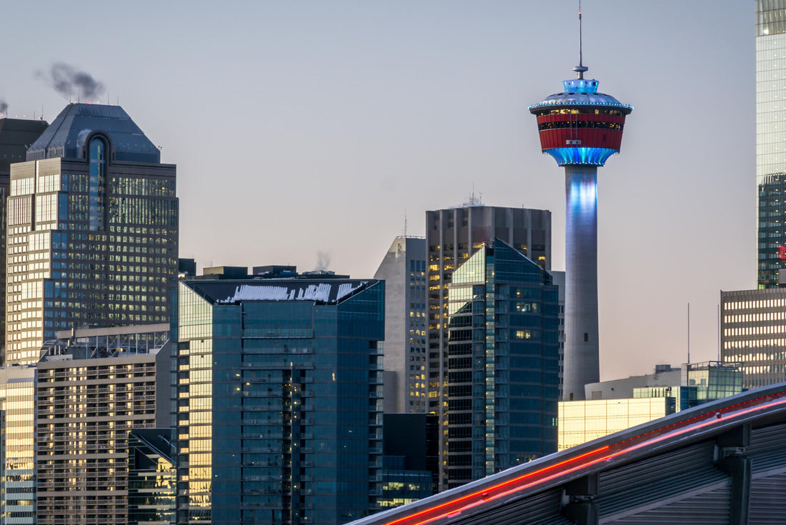 Sunset Calgary skyline, Alberta, Canada 2000pc Puzzle