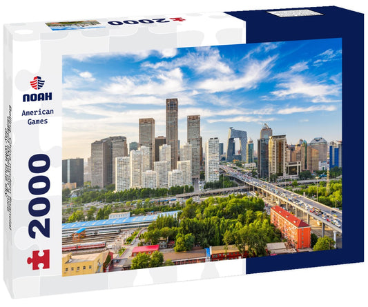 Noah Jigsaw Puzzle Beijing, China modern financial district skyline on a nice day with blue sky 2000 pieces