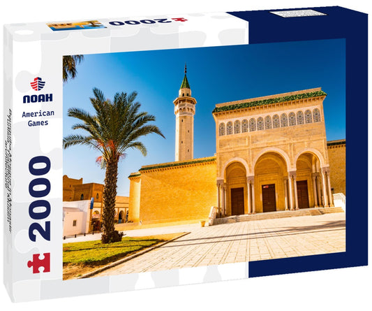 Noah Jigsaw Puzzle Bourguiba Mosque in Monastir, Tunisia. Traditional Muslim architecture 2000 pieces