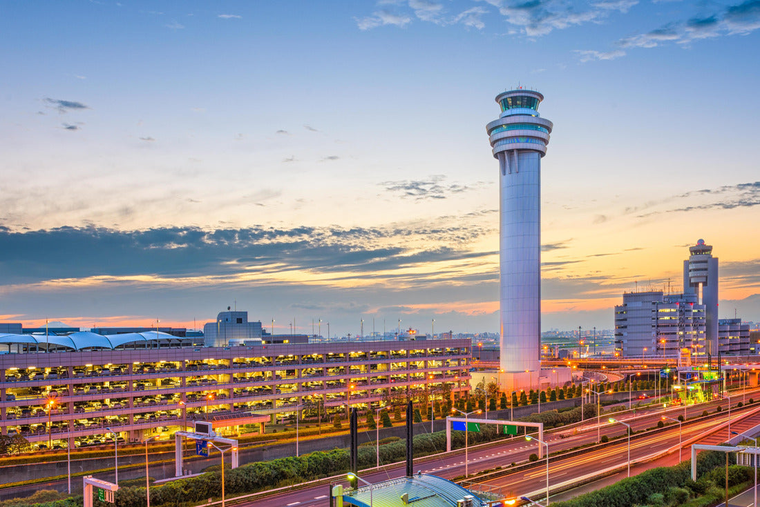 Tokyo, Japan at the control tower of Haneda Airport 2000pc Puzzle