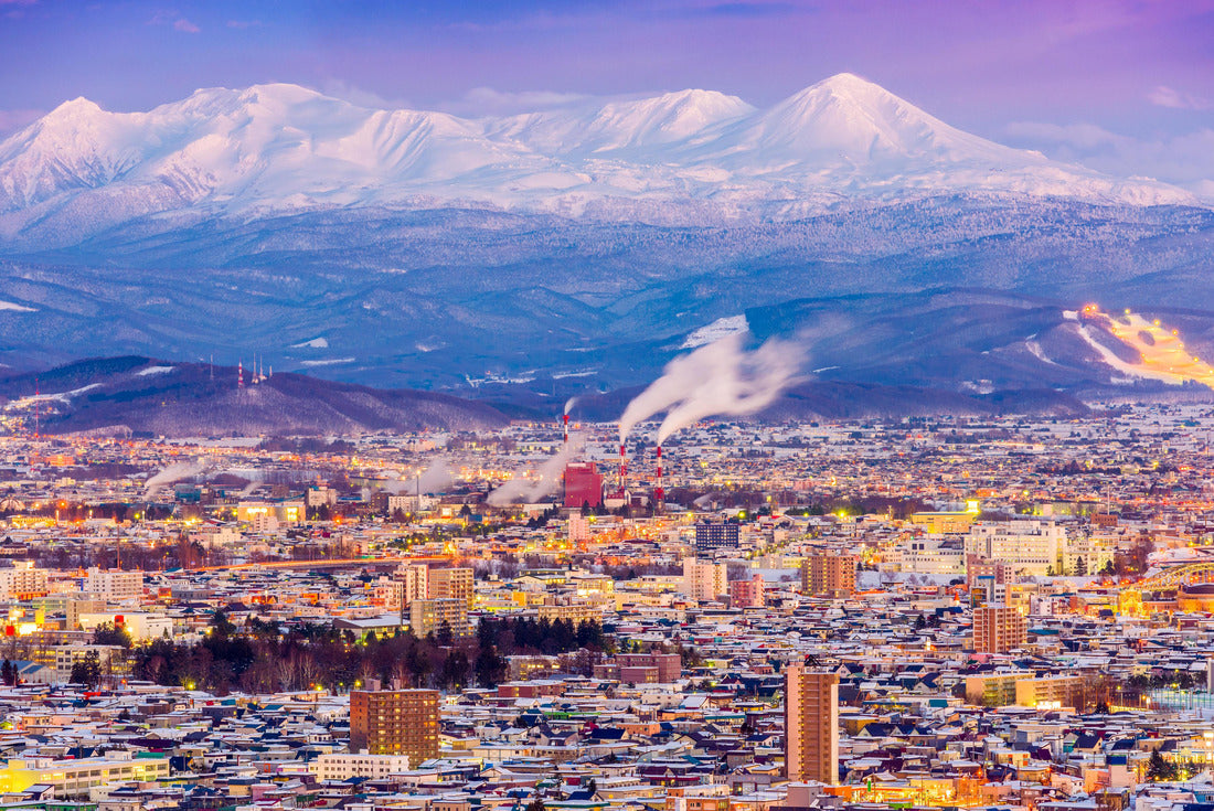 Asahikawa, Japan Winter city in Hokkaido 2000pc Puzzle