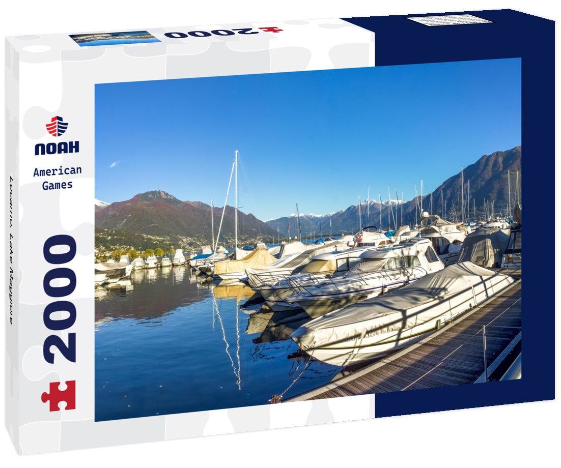Noah Jigsaw Puzzle Locarno, Lake Maggiore 2000 pieces