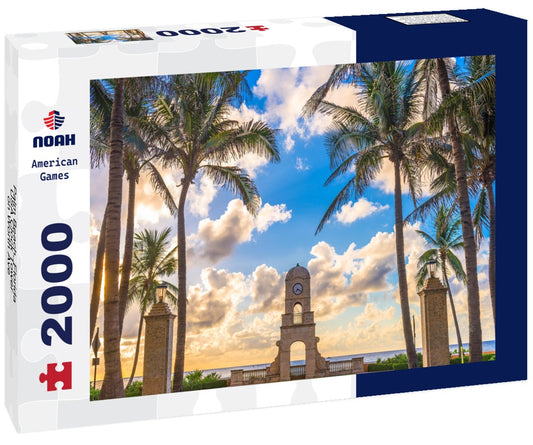 Noah Jigsaw Puzzle Palm Beach, Florida, USA Clock Tower on Worth Ave 2000 pieces