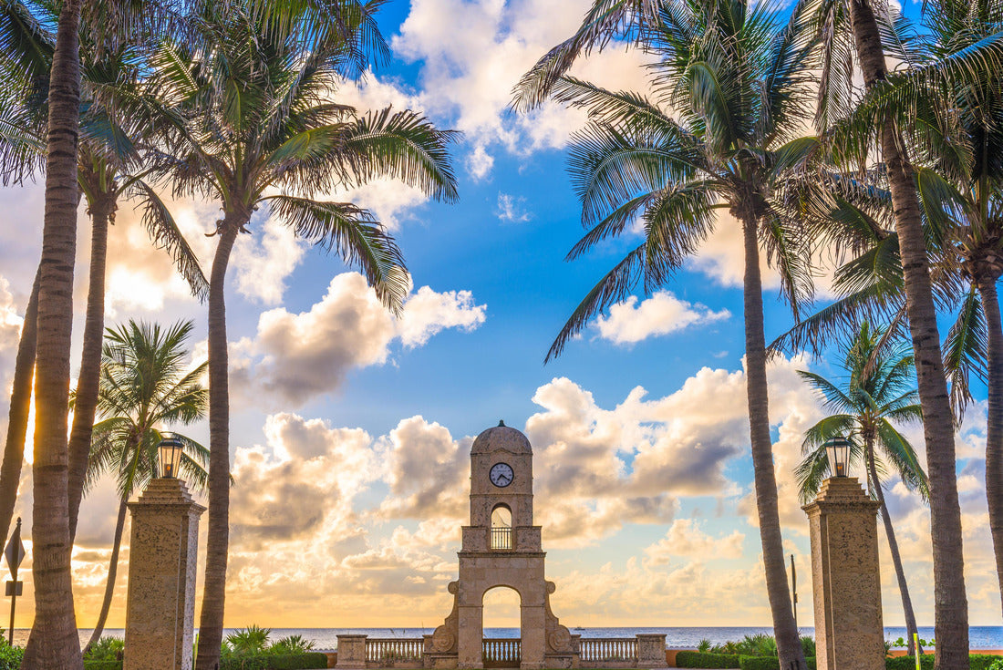 Palm Beach, Florida, USA Clock Tower on Worth Ave 2000pc Puzzle