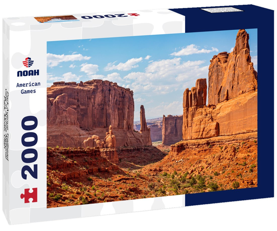 Noah Jigsaw Puzzle Park Avenue Trailhead view in Arches National Park, Moab, Utah 2000 pieces