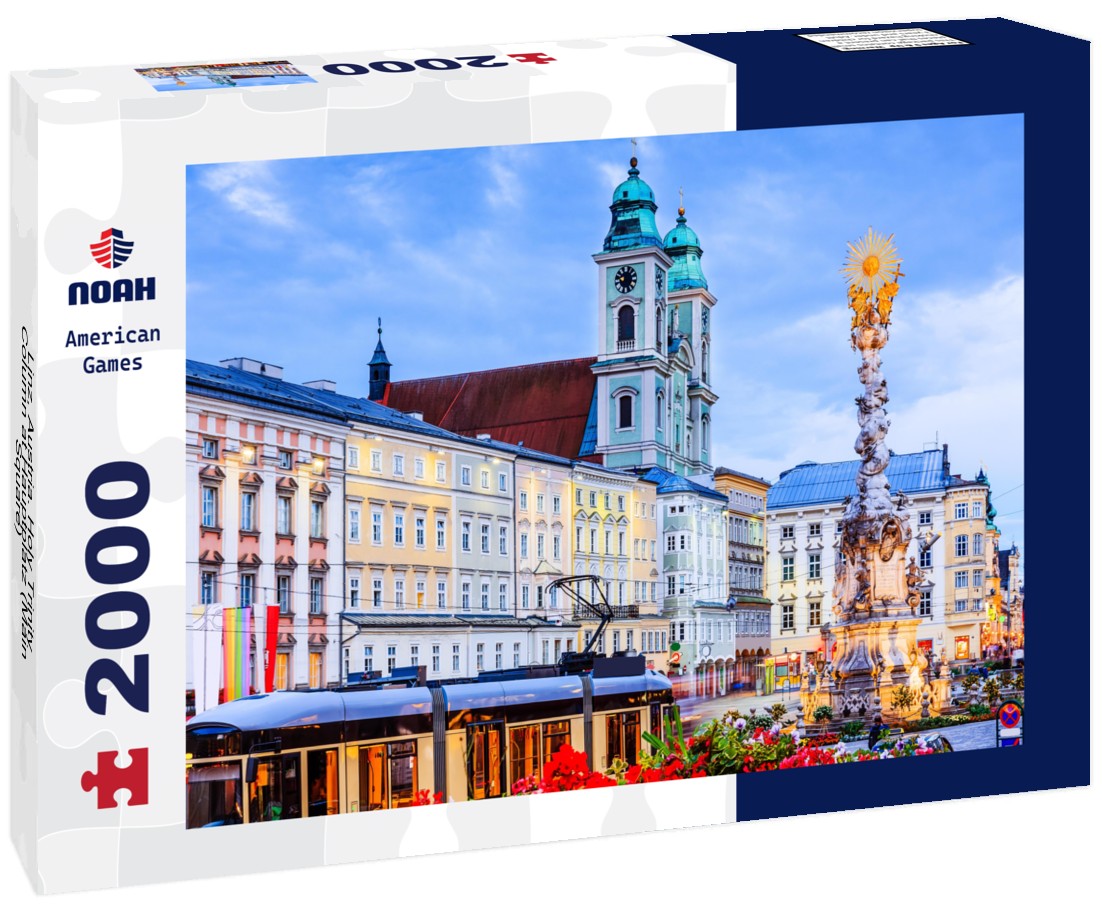 Linz, Austria. Holy Trinity Column at Hauptplatz (Main Square) 2000pc Puzzle
