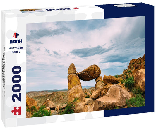 Noah Jigsaw Puzzle Balanced Rock on Grapevine Hills Trail, Big Bend National Park 2000 pieces