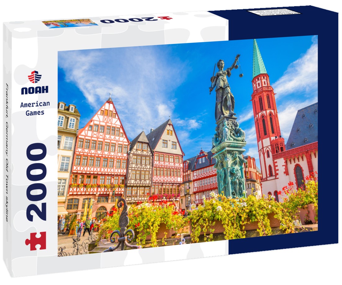 Frankfurt, Germany Old Town skyline 2000pc Puzzle