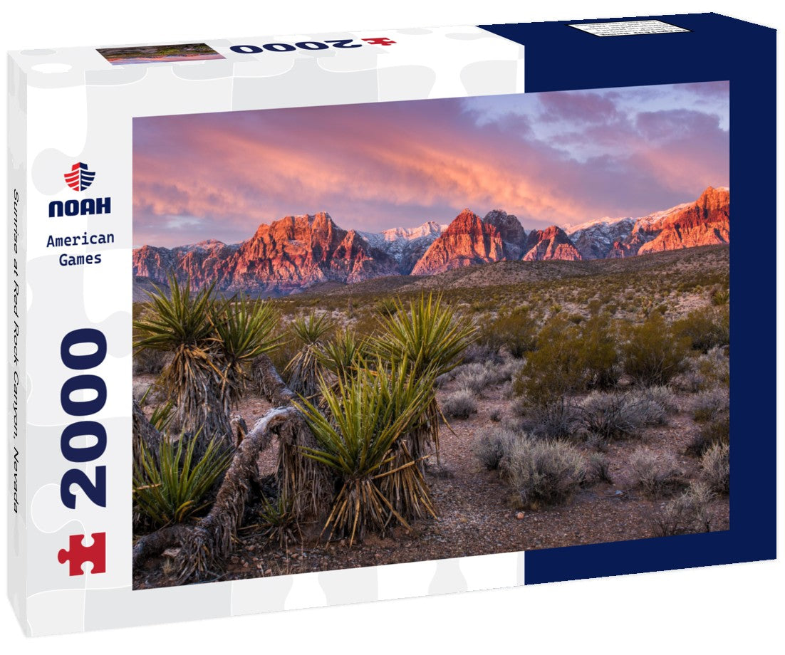 Sunrise at Red Rock Canyon, Nevada 2000pc Puzzle