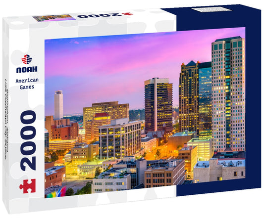 Noah Jigsaw Puzzle Birmingham, Alabama, USA Downtown City Skyline 2000 pieces