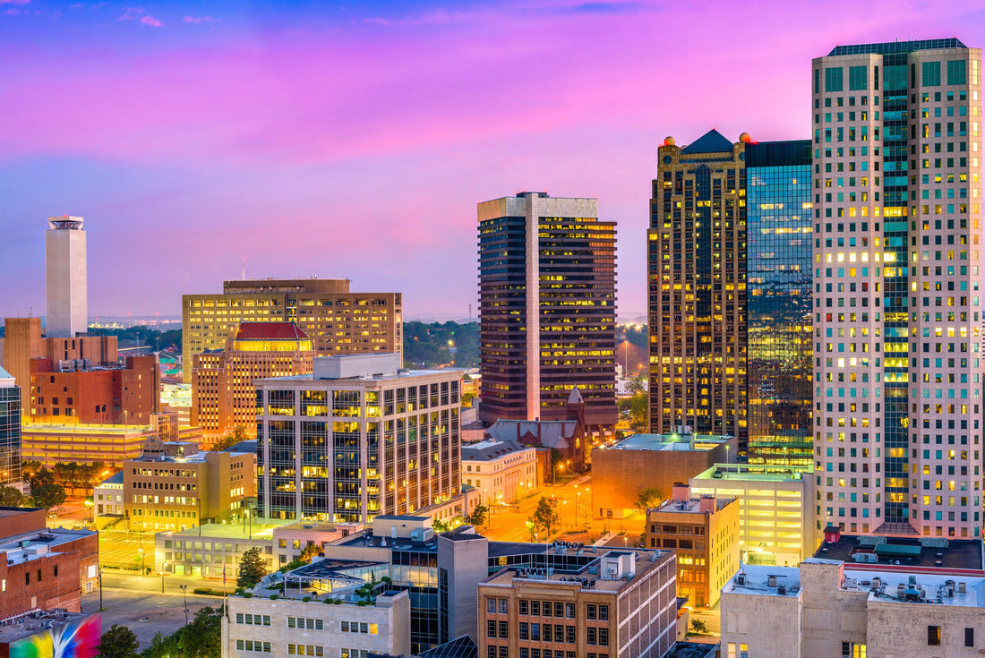 Birmingham, Alabama, USA Downtown City Skyline 2000pc Puzzle