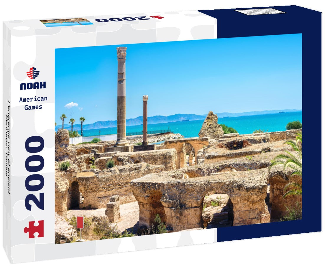 Noah Jigsaw Puzzle Panoramic view of ancient Carthage, Tunisia 2000 pieces