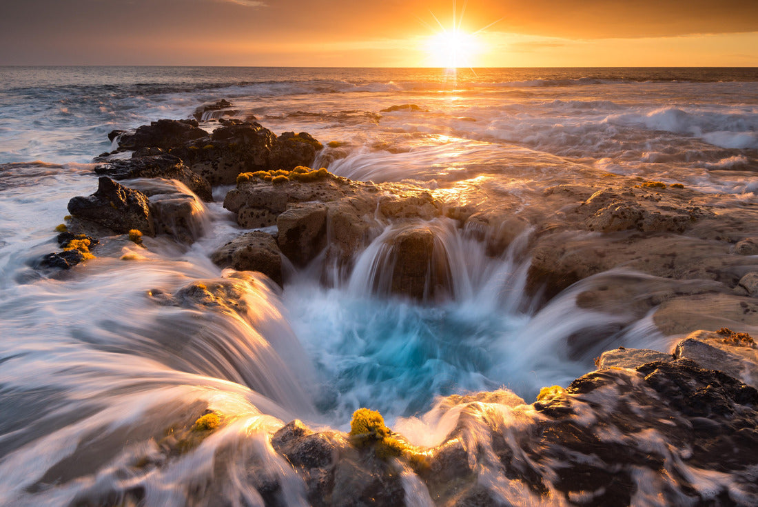 Paradise pools during sunset on the coast of Hawaii (Big Island) 2000pc Puzzle