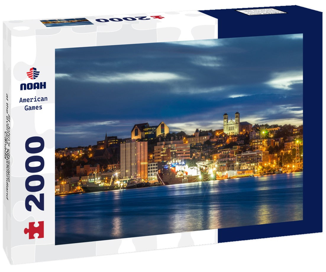 St John's cityscape at the evening, Newfoundland, Canada 2000pc Puzzle