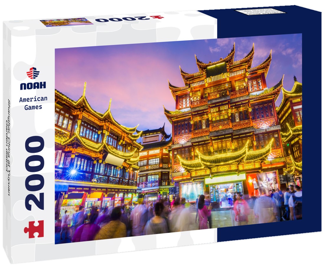 Shanghai, China at Yuyuan Garden district 2000pc Puzzle