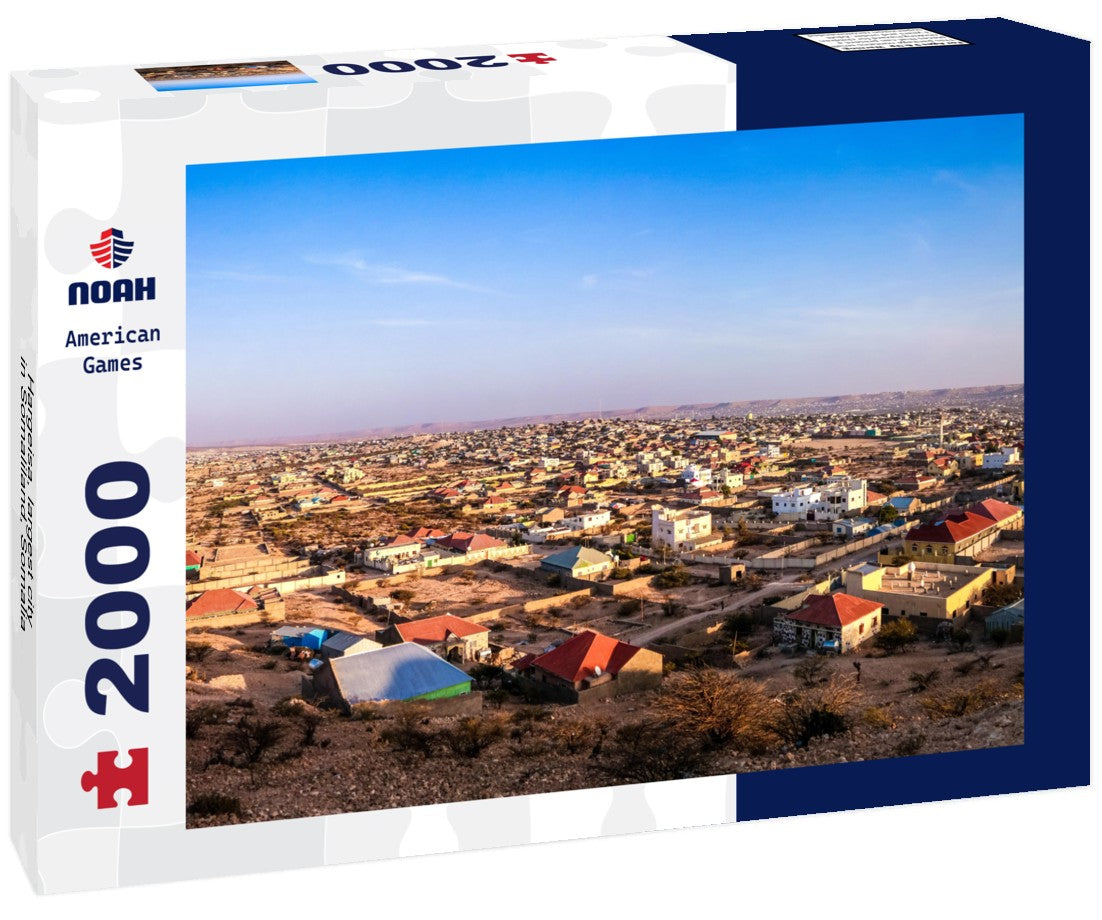 Noah Jigsaw Puzzle Hargeisa, largest city in Somaliland, Somalia 2000 pieces