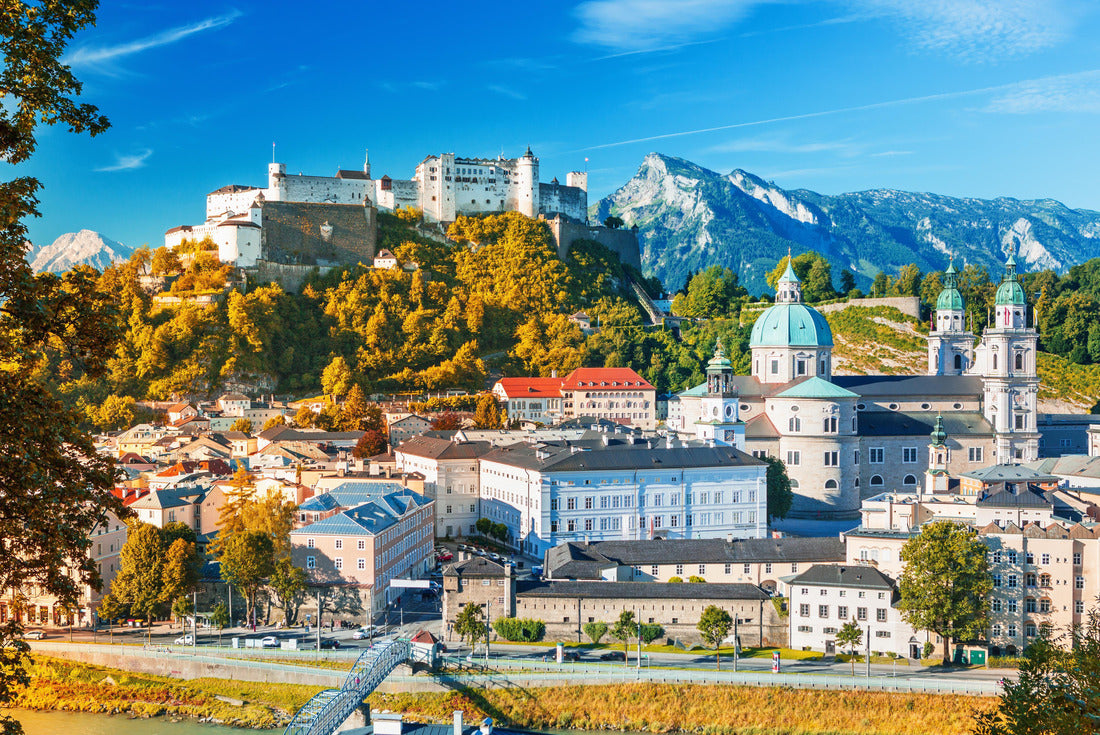 Beautiful view of Salzburg skyline with Hohensalzburg Fortress in summer, Salzburg, Austria 2000pc Puzzle