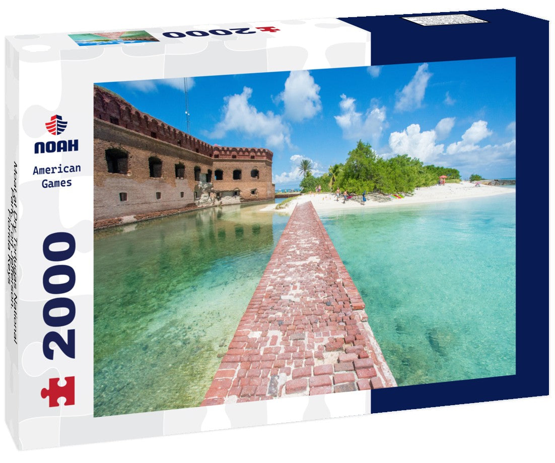 Moat at Dry Tortugas National Park. Fort Jefferson. Florida Keys 2000pc Puzzle
