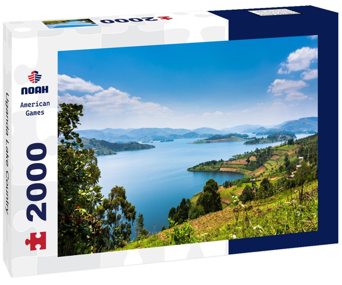 Noah Jigsaw Puzzle Uganda Lake Country 2000 pieces