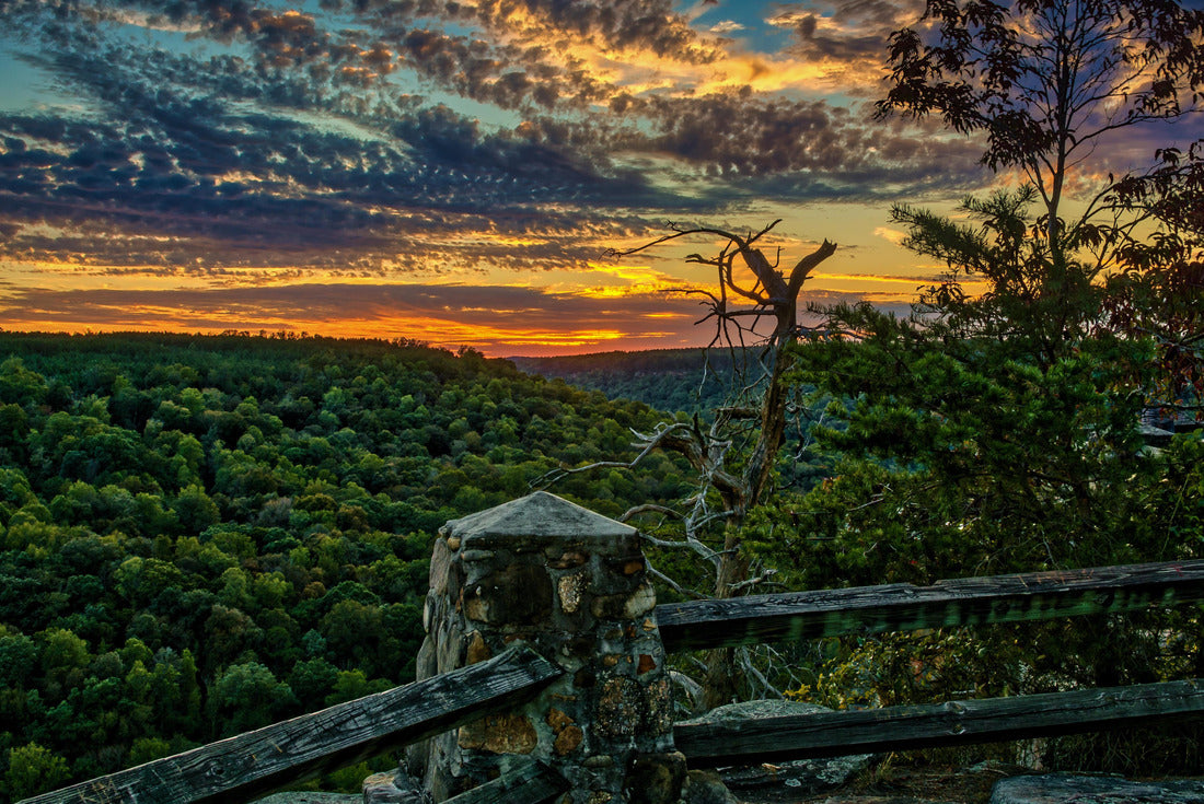 Sunset from Point Rock in Buck's Pocket State Park 2000pc Puzzle