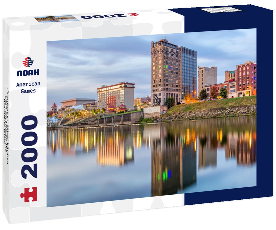 Charleston, West Virginia, USA skyline on the Kanawha River 2000pc Puzzle