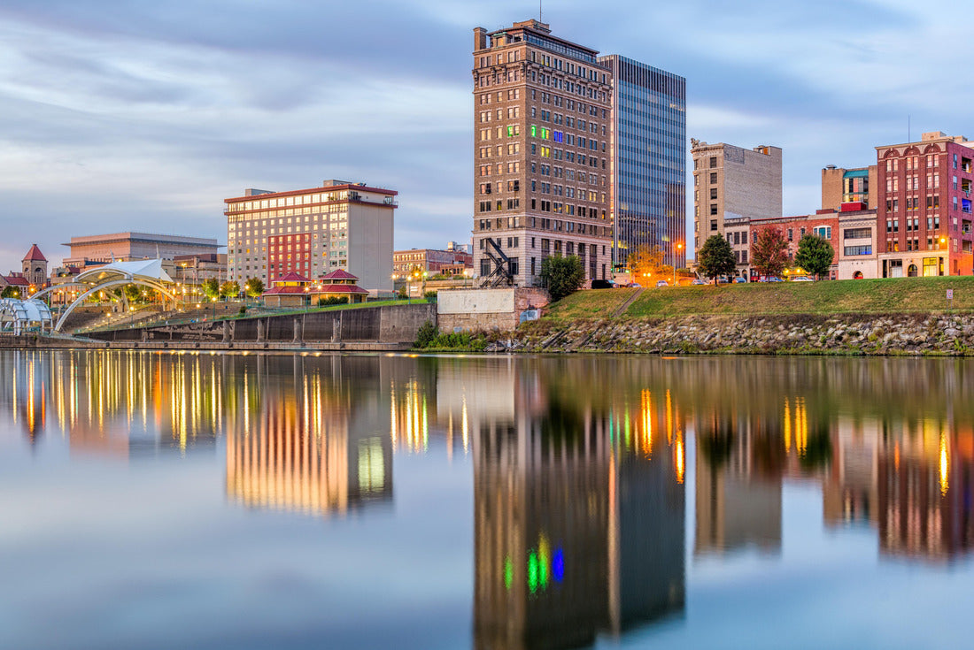 Charleston, West Virginia, USA skyline on the Kanawha River 2000pc Puzzle