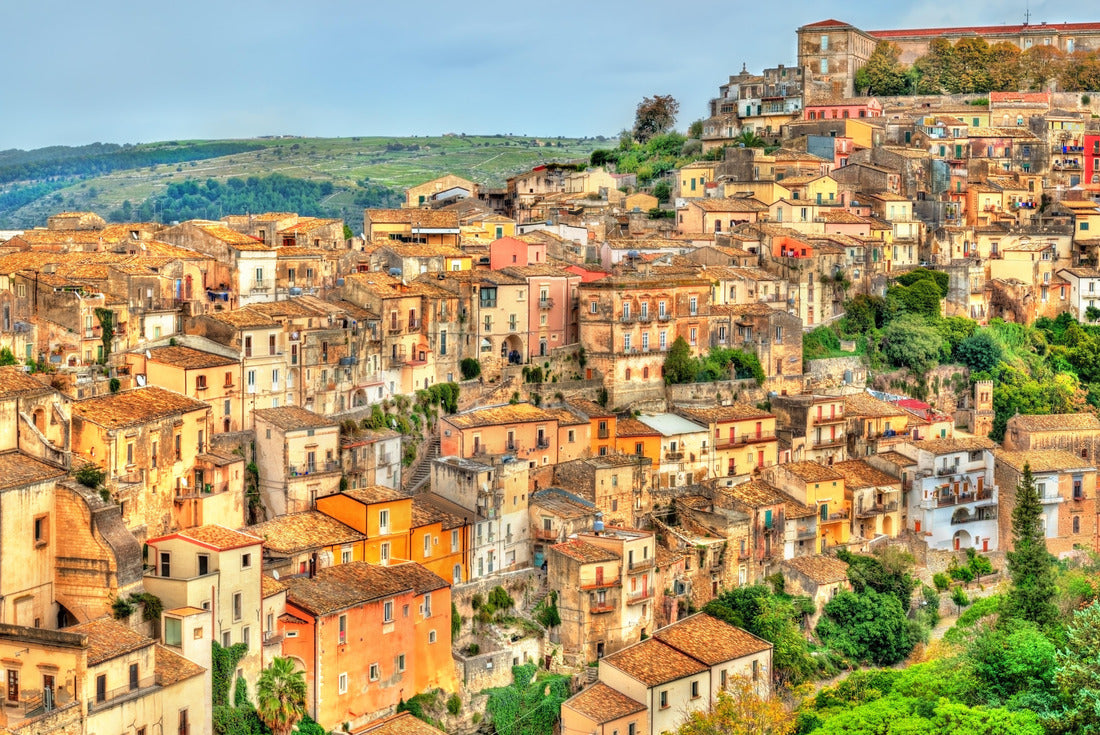 Ragusa, a UNESCO cultural city on the Italian island of Sicily 2000pc Puzzle