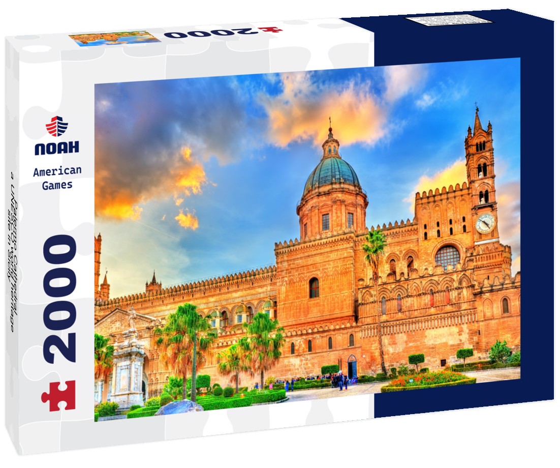 Palermo Cathedral, a UNESCO world heritage site in Sicily - Italy 2000pc Puzzle