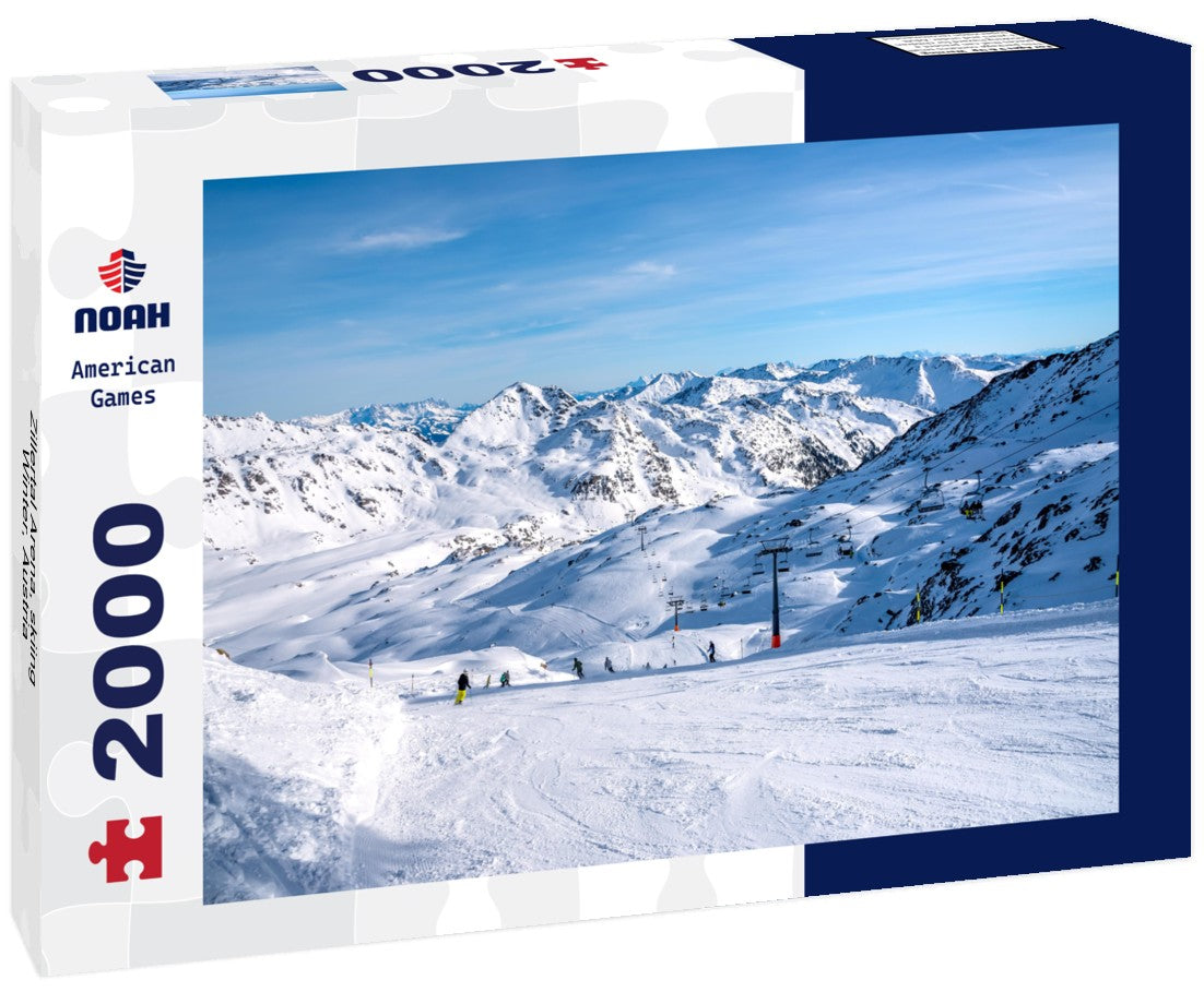 Noah Jigsaw Puzzle Zillertal Arena, skiing, Winter, Austria 2000 pieces