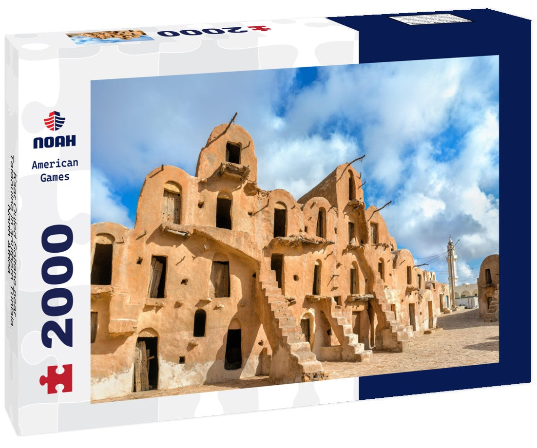 Noah Jigsaw Puzzle Ksar Ouled Soltane near Tataouine in southern Tunisia. North Africa 2000 pieces