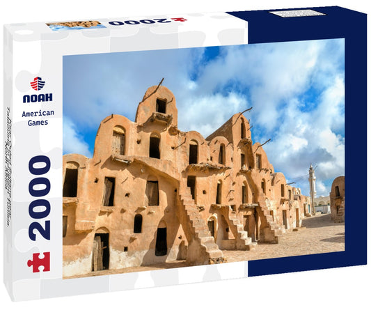 Noah Jigsaw Puzzle Ksar Ouled Soltane near Tataouine in southern Tunisia. North Africa 2000 pieces