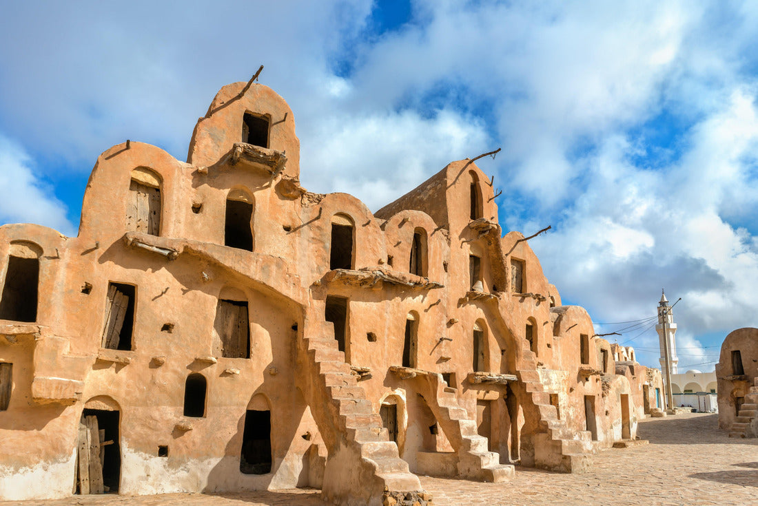Ksar Ouled Soltane near Tataouine in southern Tunisia. North Africa 2000pc Puzzle