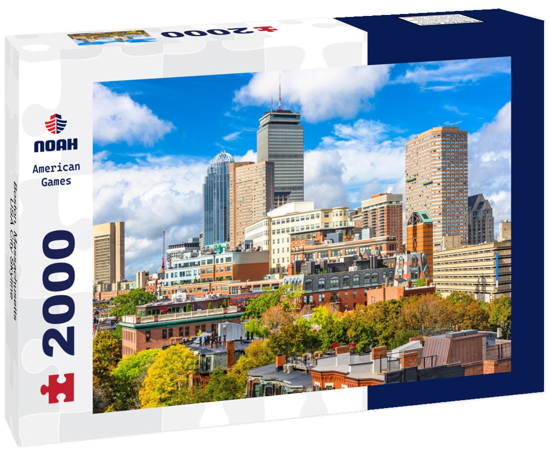 Boston, Massachusetts, USA City Skyline 2000pc Puzzle