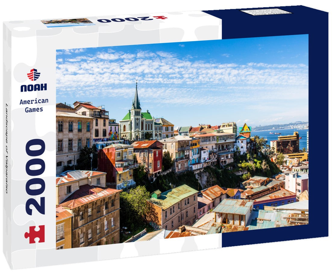 Landscape of Valparaíso 2000pc Puzzle