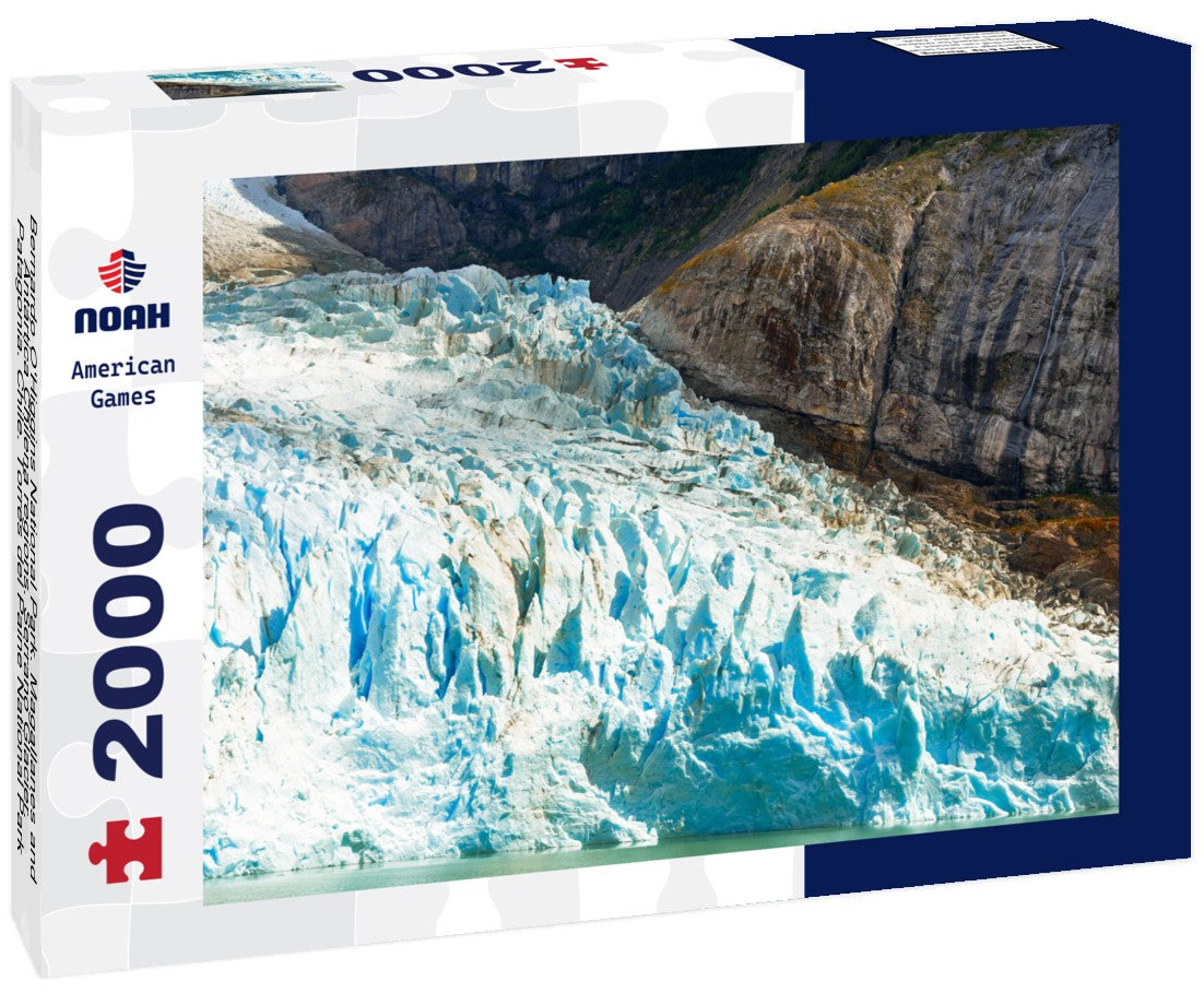 Noah Jigsaw Puzzle Bernardo O'Higgins National Park. Magallanes and Antártica Chilena regions. Serrano Glacier. Patagonia. Chile. Torres del Paine National Park 2000 pieces
